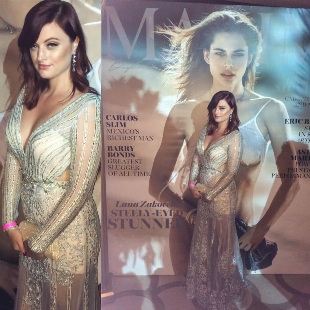 Maxim Hot 100 Party Evening Gown